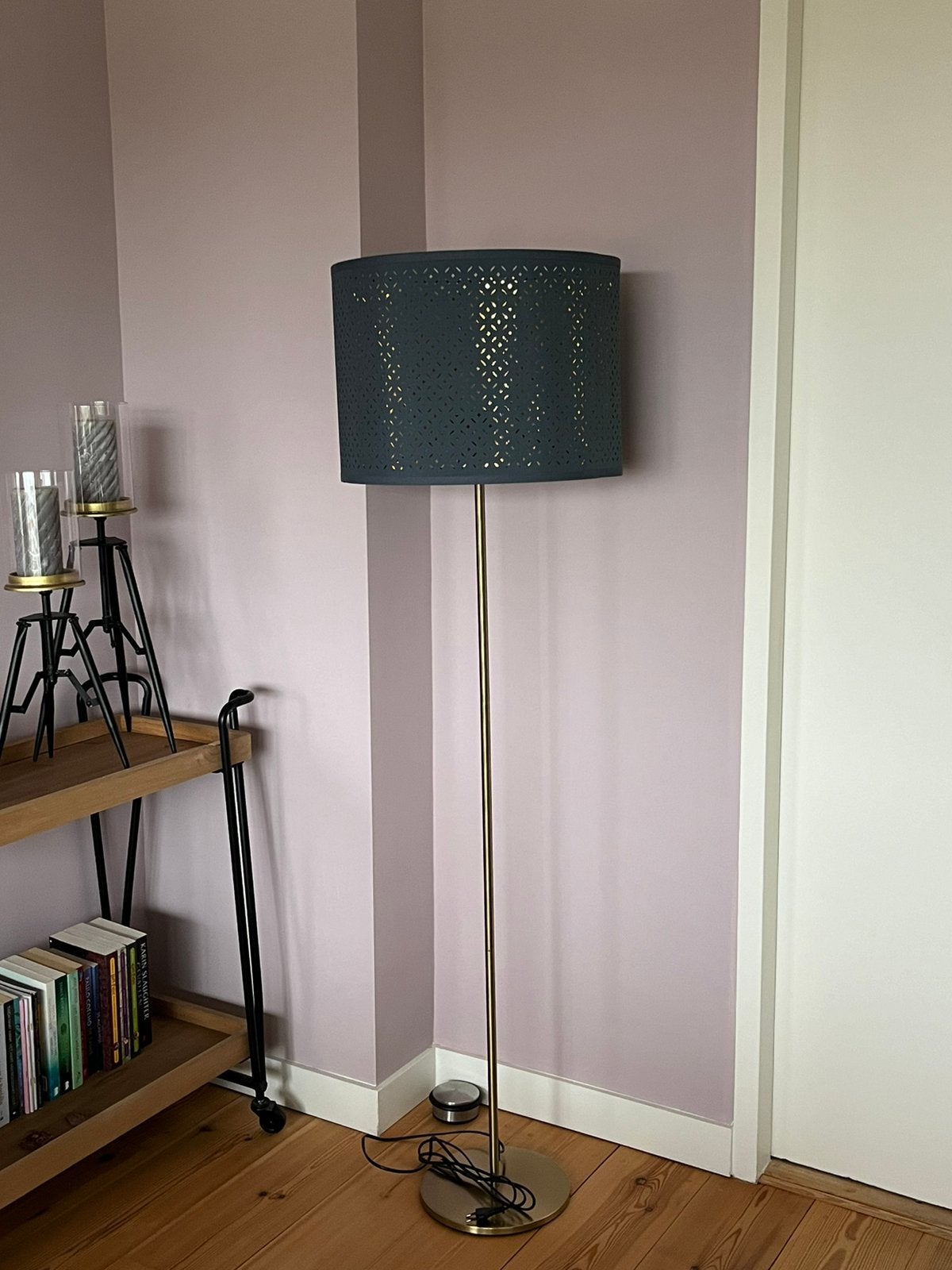 Ikea Nymo vloerlamp., Ophalen of Verzenden, Zo goed als nieuw, Metaal, 100 tot 150 cm