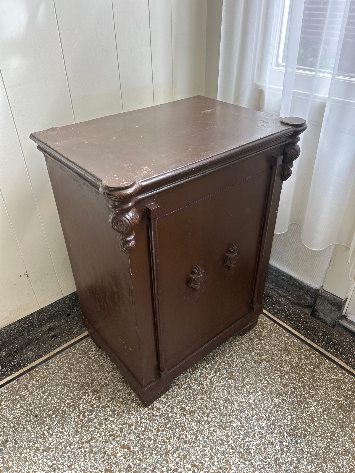 Antieke Zware Kluis - Robuuste Brandkast met Uniek Slot, Huis en Inrichting, Brandblussers en Brandkasten, Ophalen, Gebruikt, Brandkast