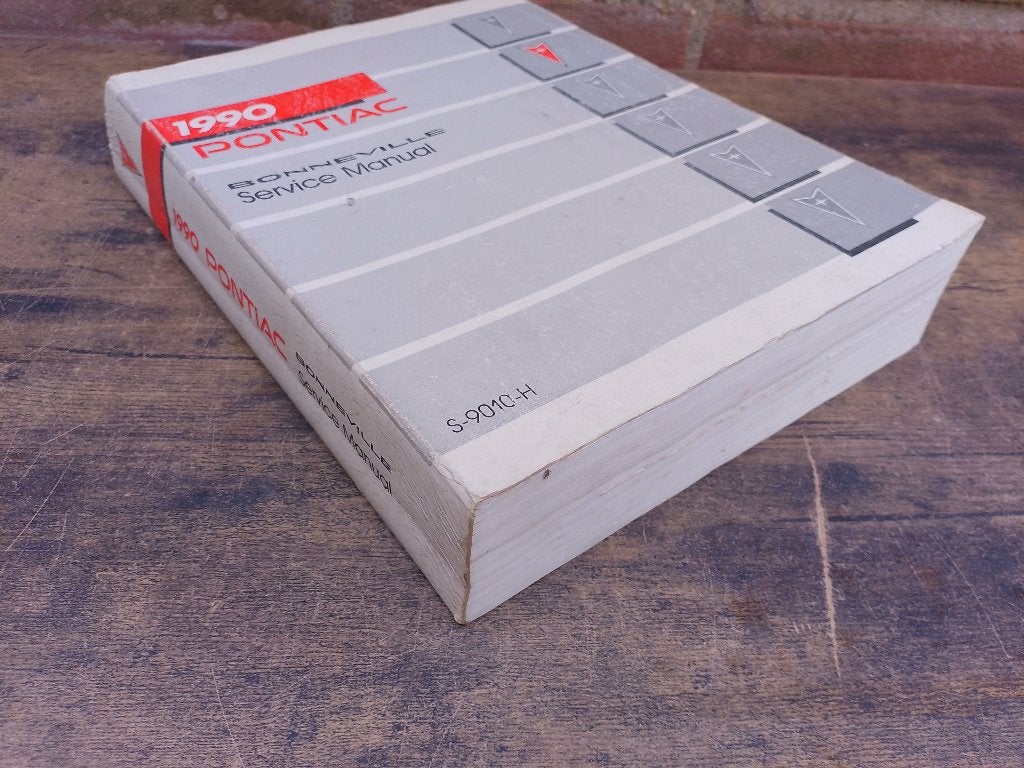 Pontiac Bonneville 1990 dealer werkplaatsboek ServiceManual, Verzenden, Gelezen, Overige merken