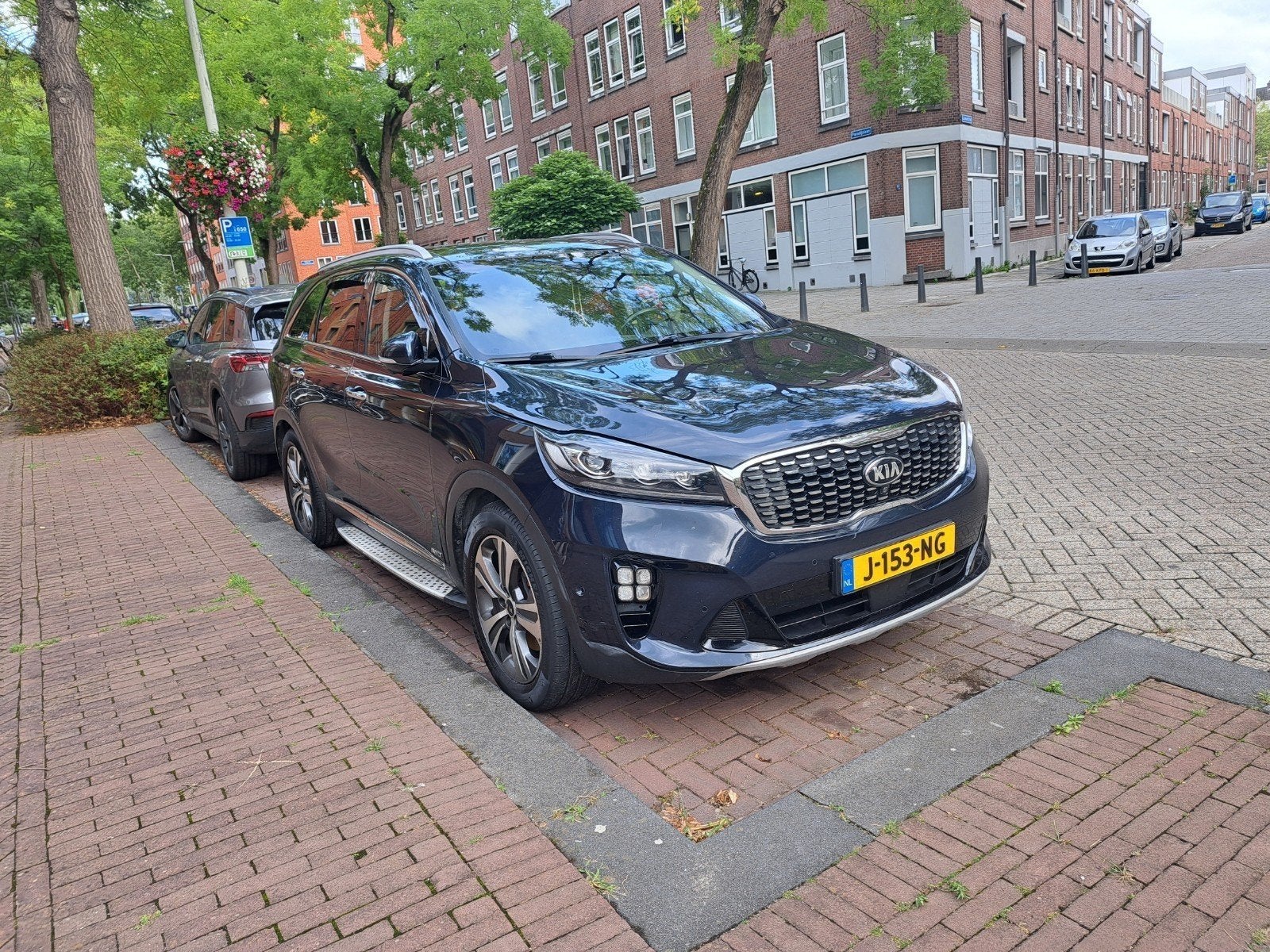 Kia Sorento 2.2 Crdi 200pk 4WD Aut 7pl 2018 Blauw, Auto's, Automaat, 15 km/l, 2000 kg, Blauw