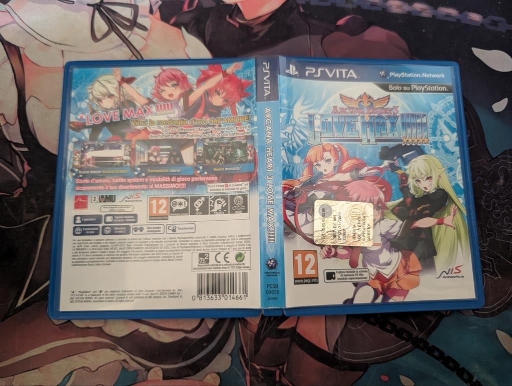 Arcana Heart 3 LOVE MAX!!! MAX!!! PS Vita Game, Spelcomputers en Games, Games | Sony PlayStation Vita, Vechten, 2 spelers, Ophalen of Verzenden