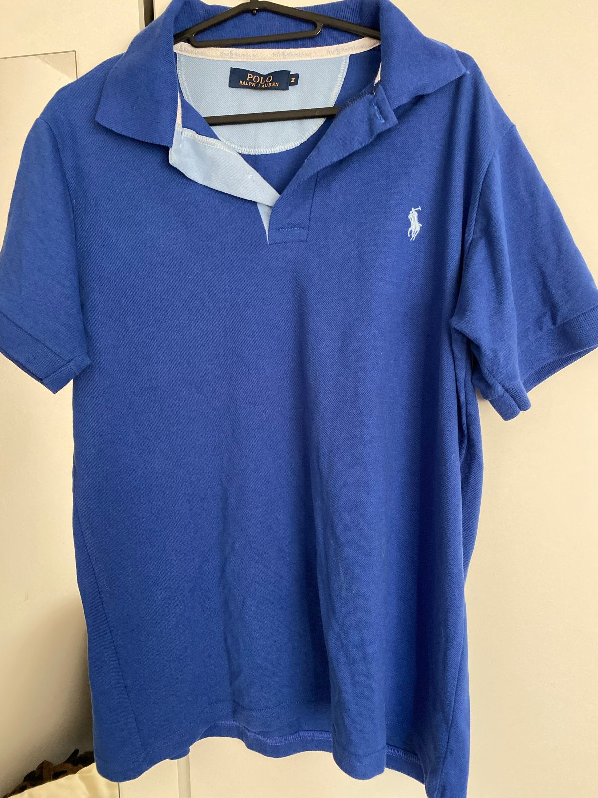 Polo Ralph Lauren Poloshirt - Maat M, Ophalen of Verzenden, Gedragen, Maat 48/50 (M), Blauw