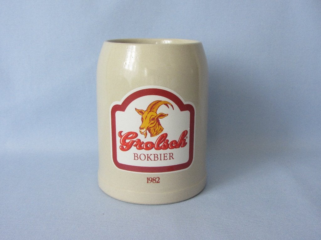 5 verschillende grolsch bokbier pullen, Ophalen of Verzenden, Gebruikt, Pul(len), Grolsch