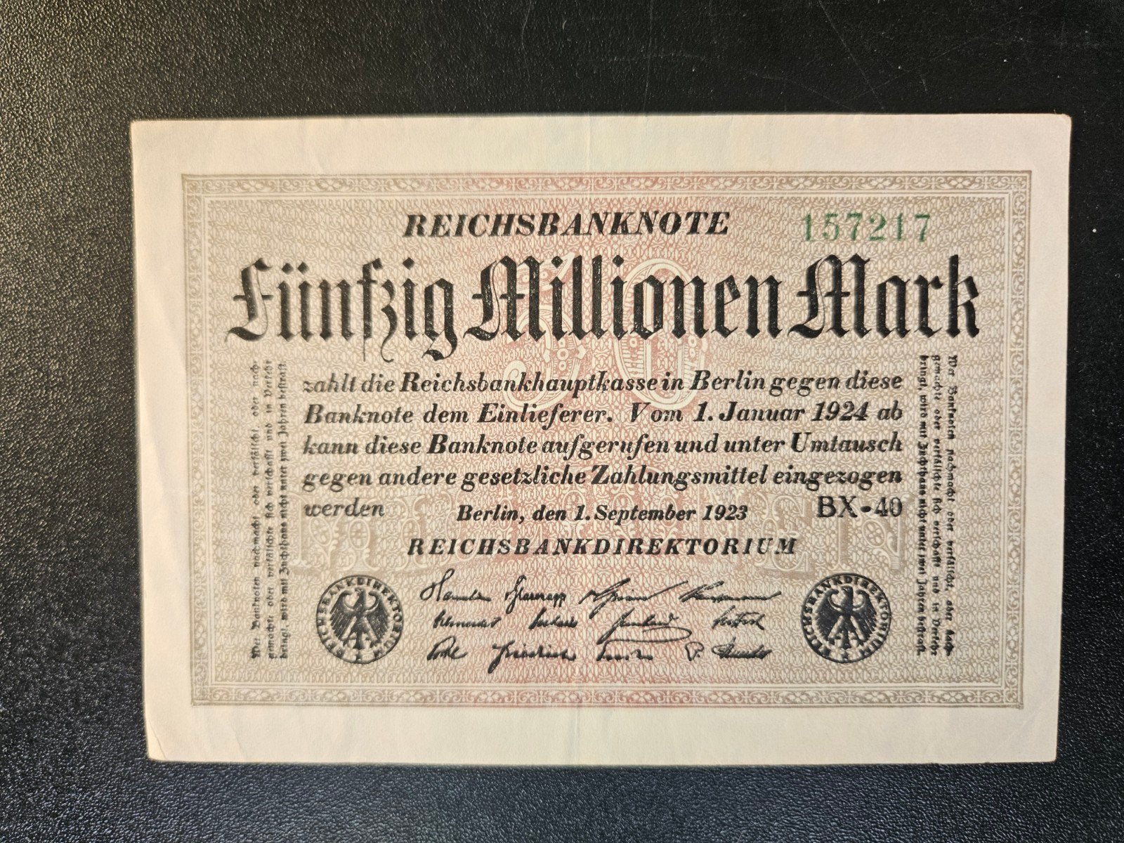 Duitsland pick 109c 1923, Postzegels en Munten, Bankbiljetten | Europa | Niet-Eurobiljetten, Verzenden, Duitsland, Los biljet