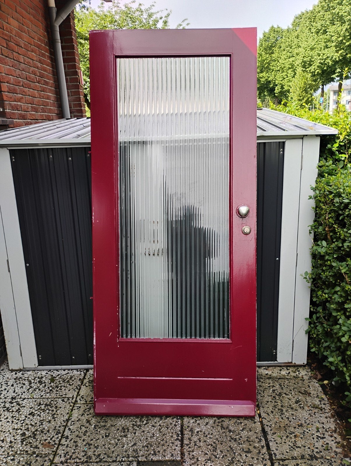 Buitendeur, Ophalen, Gebruikt, Buitendeur, 200 tot 215 cm