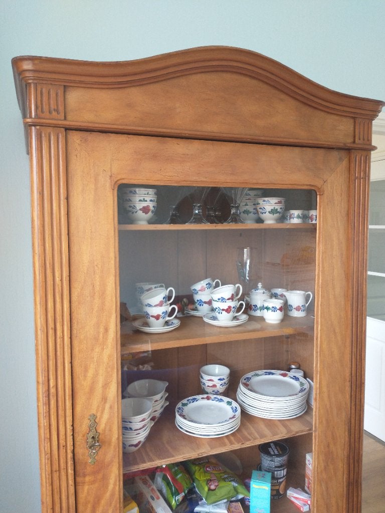 Compleet Boerenbont servies, Antiek en Kunst, Antiek | Servies compleet, Ophalen of Verzenden