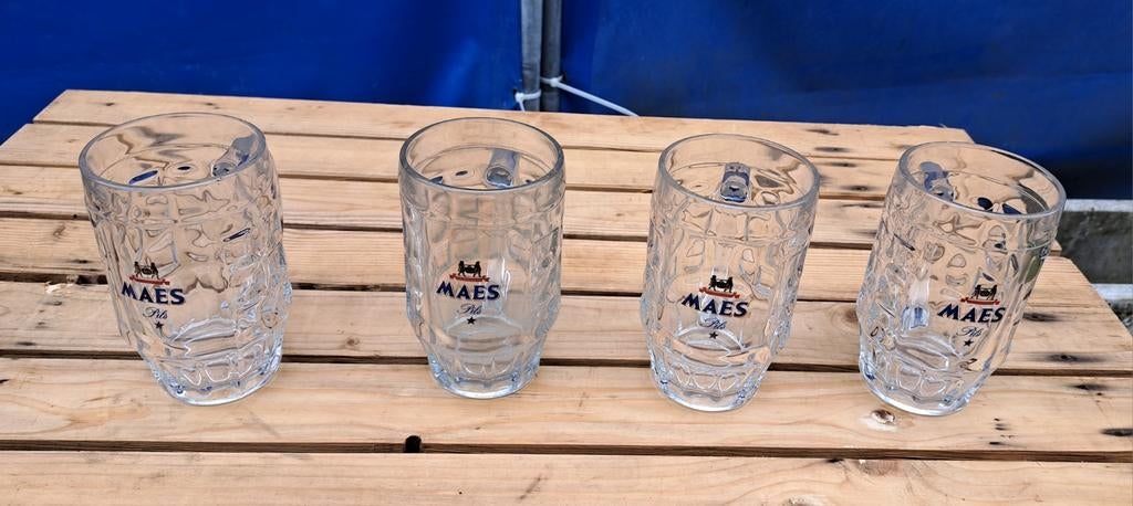Glas glazen maes pils bierglazen bierpullen, Ophalen