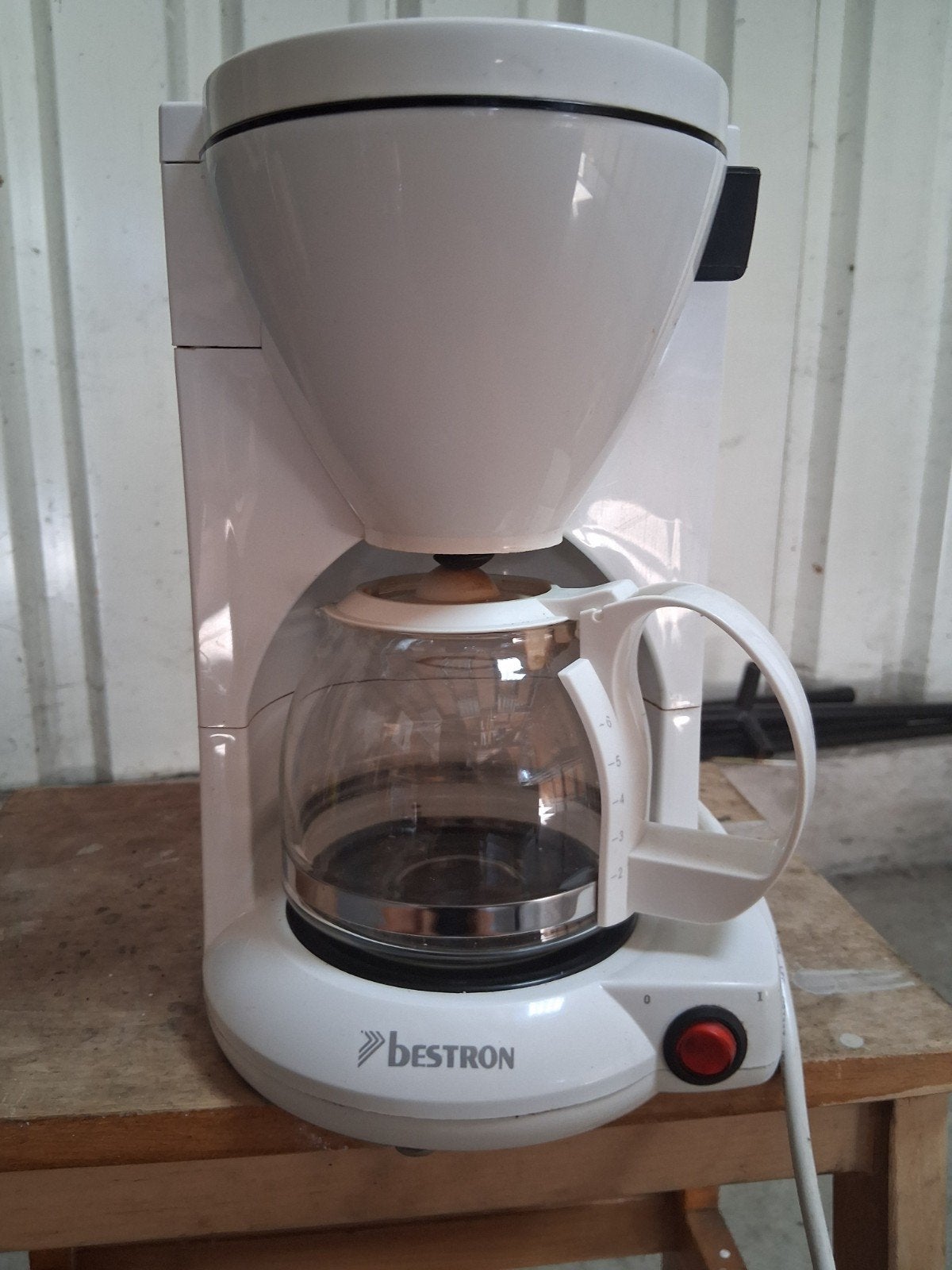 Camping koffiezetapparaat, Ophalen
