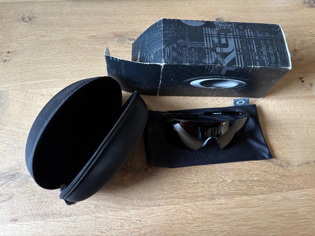 Nieuwe Oakley EVZero Stride sportzonnebril – Prizm Polarized, Zonnebril, Zwart, Nieuw, Ophalen of Verzenden