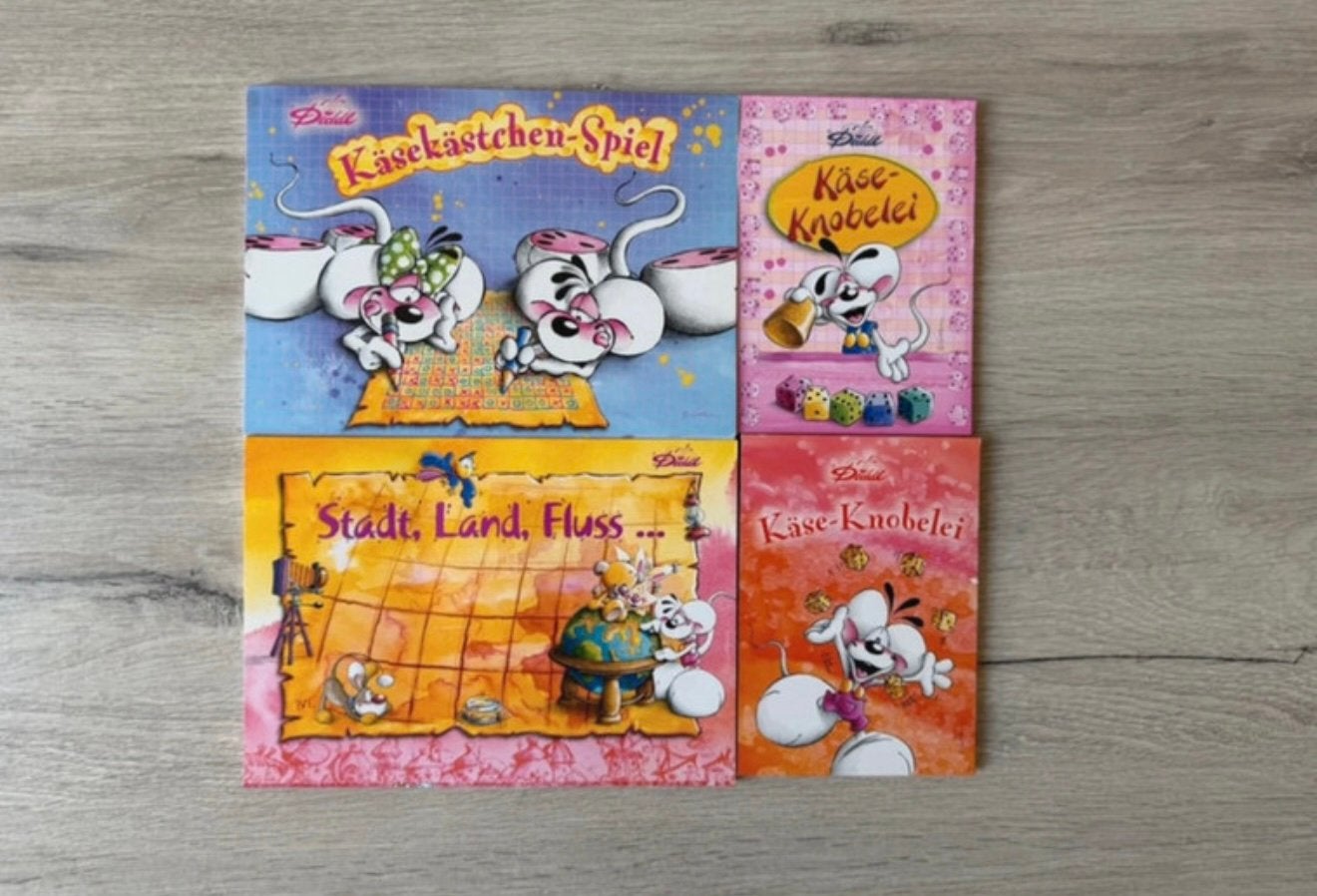 Diddl Blokken, Verzamelen, Diddl, Ophalen of Verzenden, Diddl, Gebruikt, Papier, Kaart of Schrift