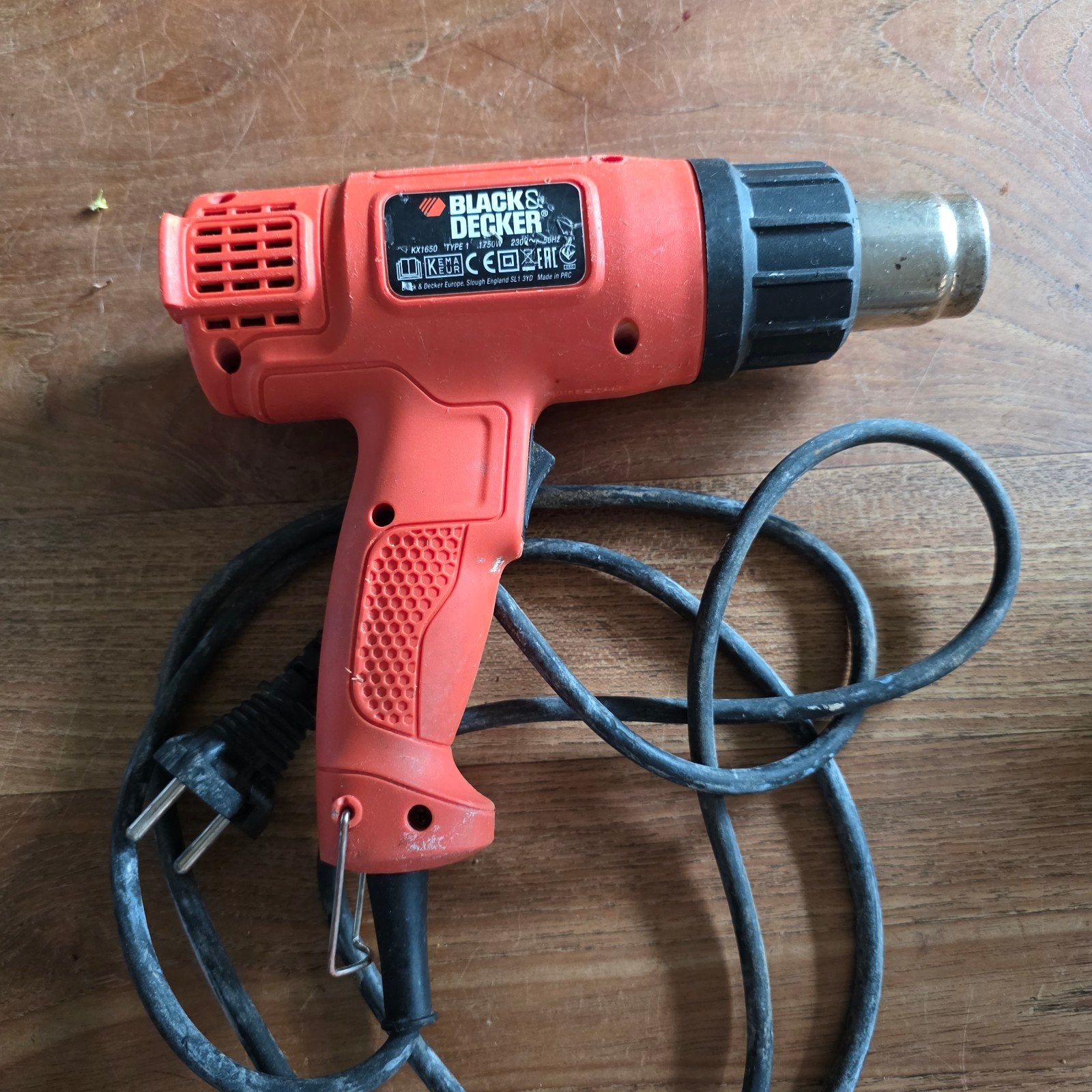 Black & Decker hetelucchtpistool - Gebruikt, Ophalen of Verzenden, Gebruikt, Overige typen