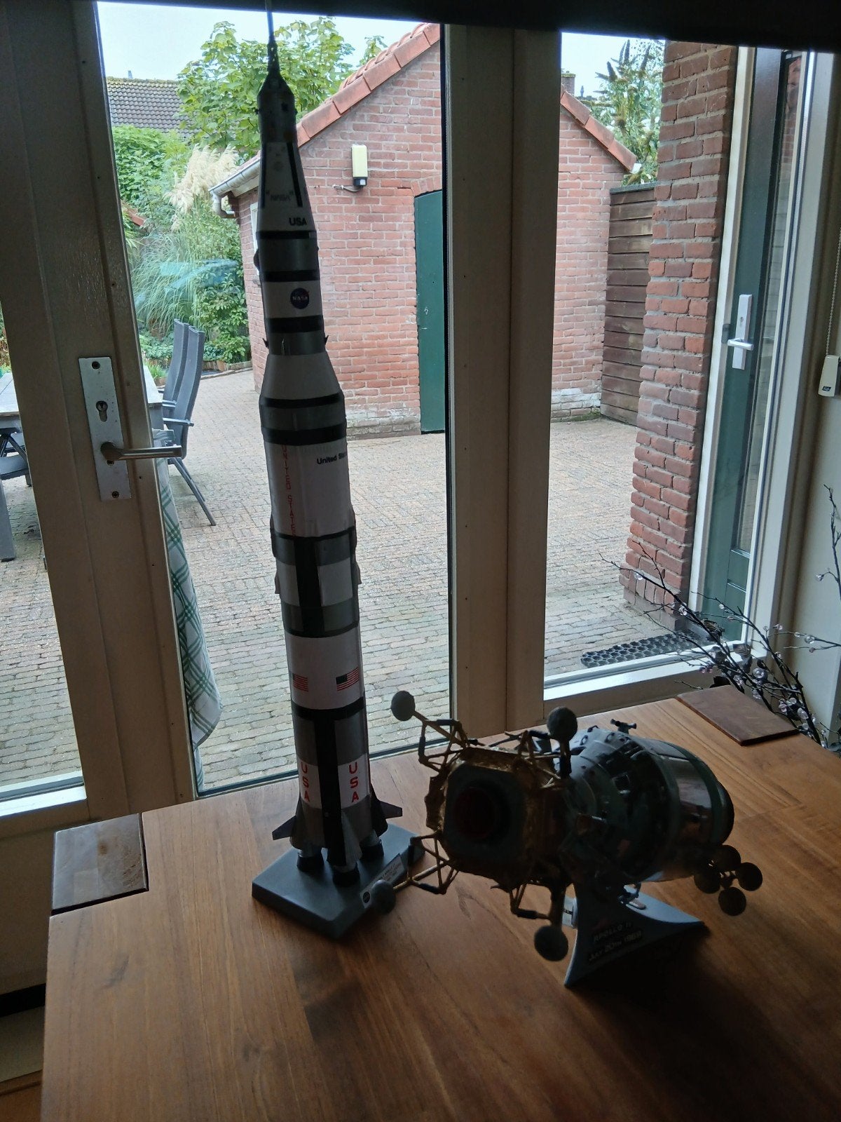 Modelbouw Saturn V Apollo 11 Raket en Maanlander, Zo goed als nieuw, Ophalen, Overige merken, Groter dan 1:32