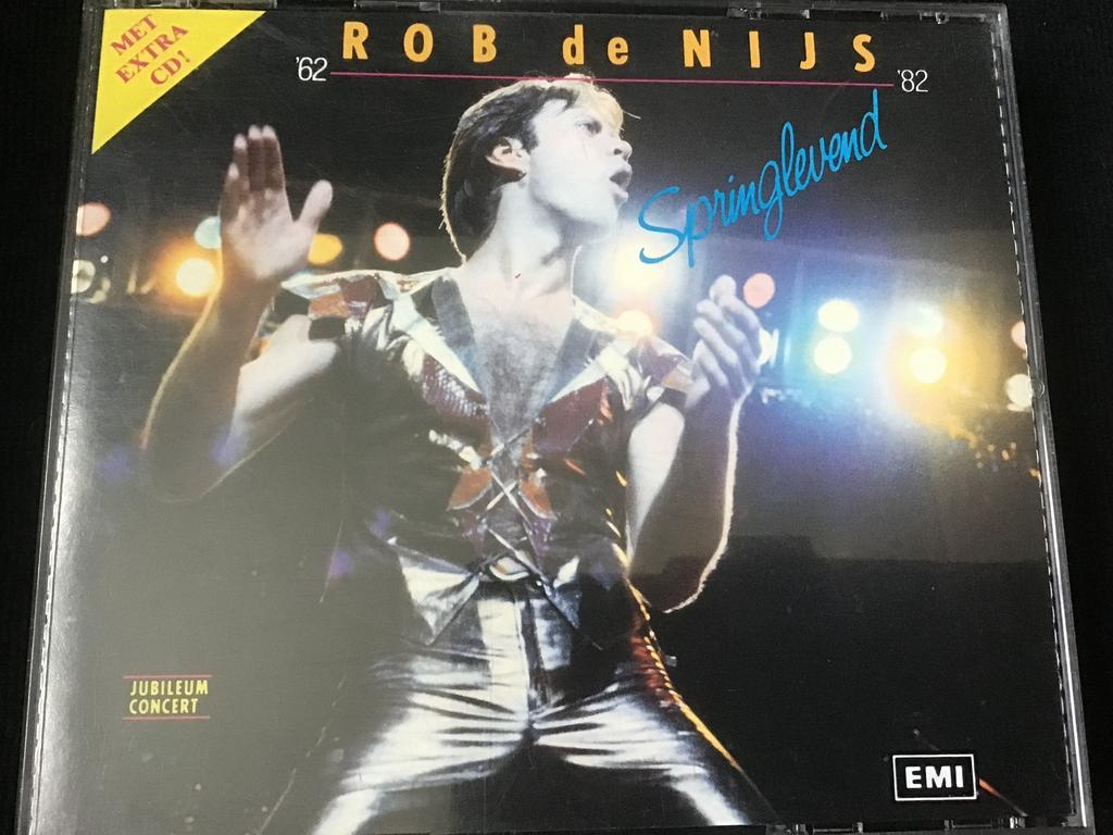 Rob de Nijs, Springlevend 62-82 dubbel-cd FatBox, Ophalen of Verzenden, Zo goed als nieuw, Pop