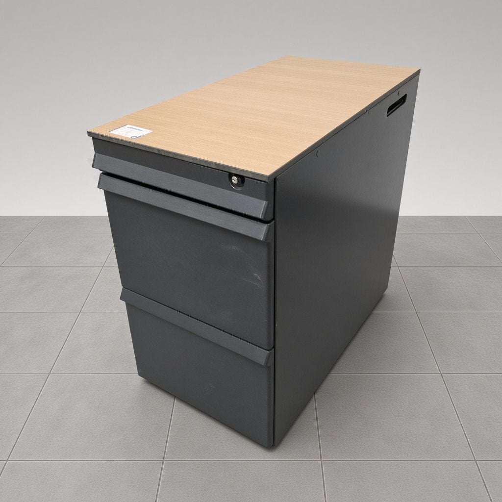 Ahrend standcontainer 3 laden - 73x43x80 cm, Niet ingevuld, Gebruikt, Niet ingevuld, Niet ingevuld