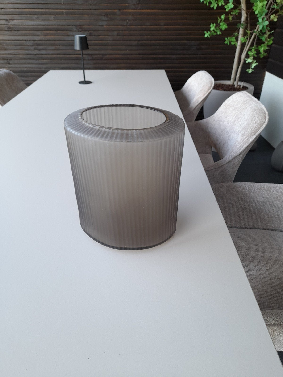 prachtig windlicht. staat mooi in een Keijzer en Co interieu, Nieuw, Ophalen of Verzenden, Modern, Glas