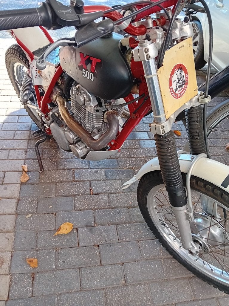 Yamaha XT/SR 500 trialombouw (twinschock), loopt perfect, Ophalen
