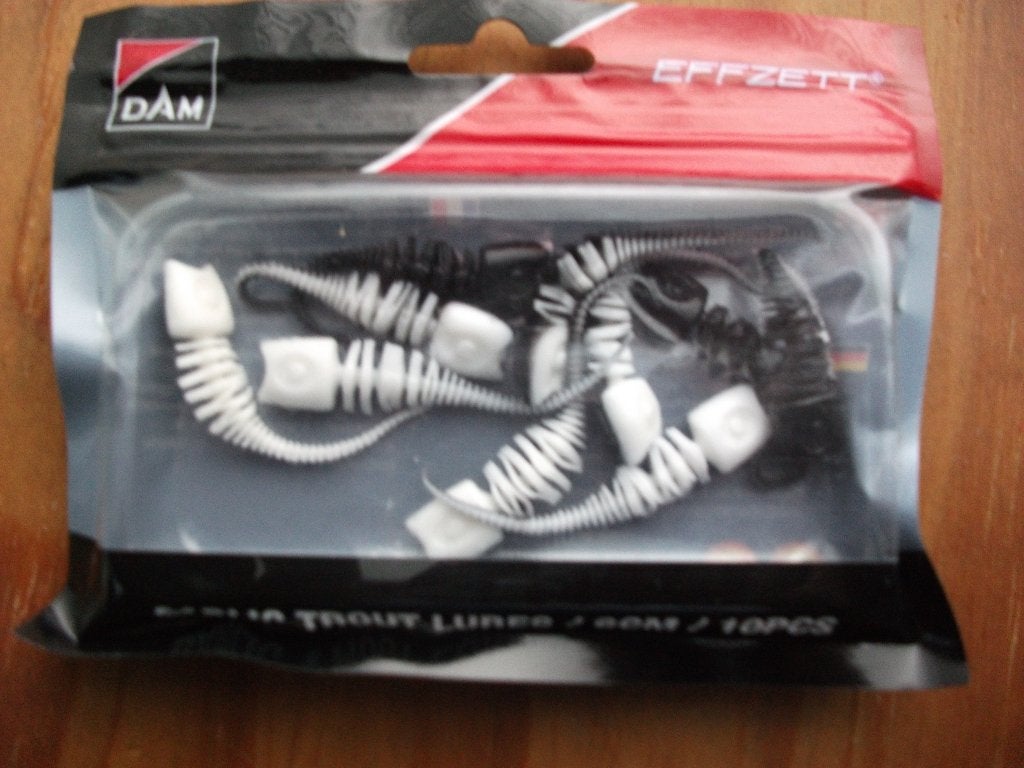 10 stuks DAM Effzett Garlic Trout Lures / kunstaas shads, Ophalen of Verzenden, Nieuw, Kunstaas