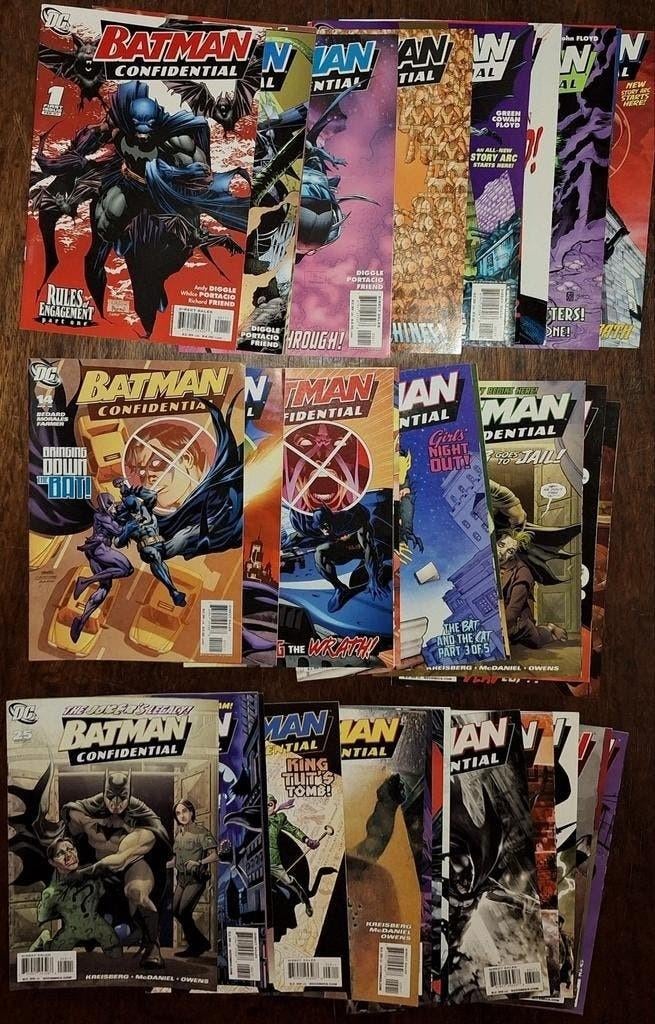 39x Batman Confidential  # 1 T/M 39, Verzenden, Zo goed als nieuw, Amerika