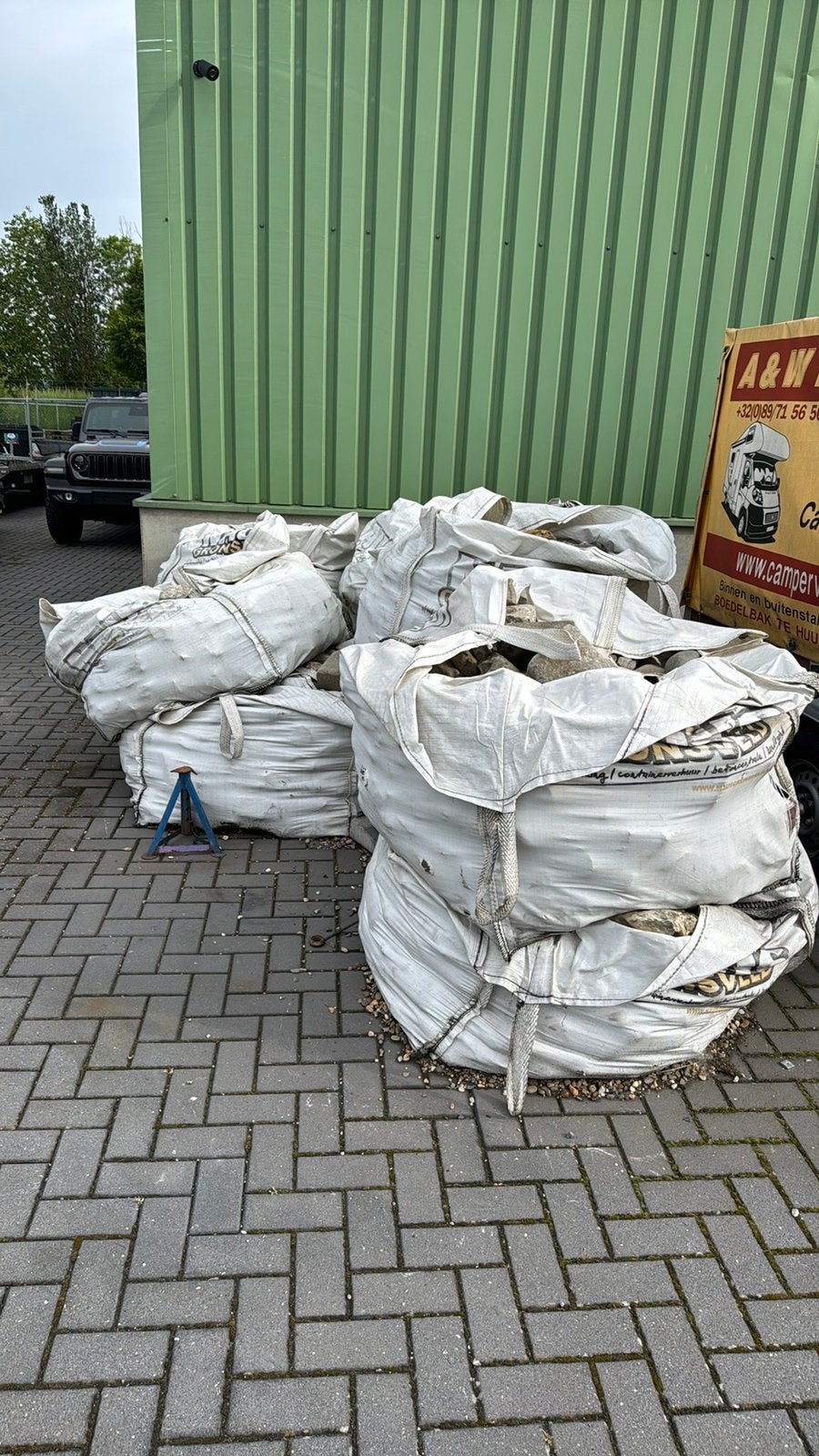 Maaskeien, Ophalen of Verzenden, Gebruikt, Kei