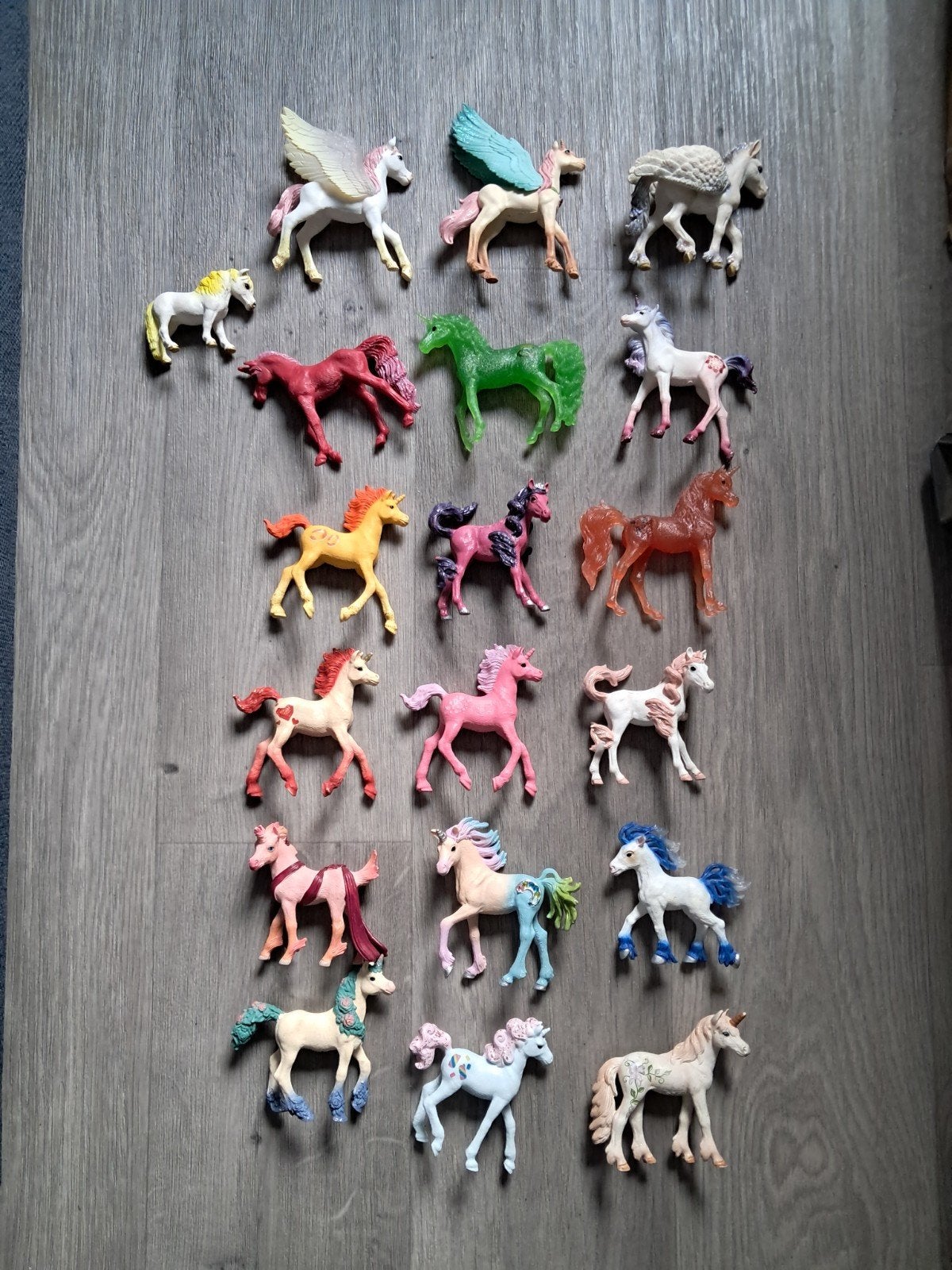 19 schleich bayala veulens, Ophalen of Verzenden, Zo goed als nieuw