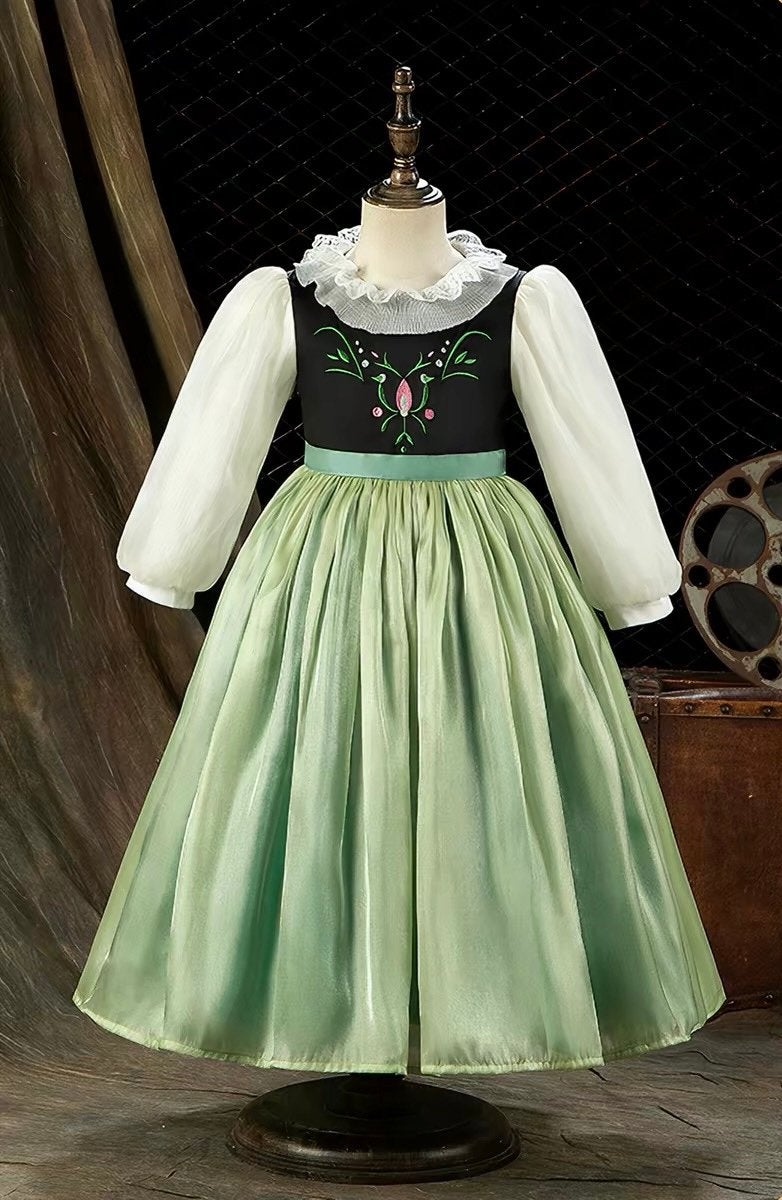 Disney world frozen anna voor lengte 100-115, Verzenden, Zo goed als nieuw, Meisje