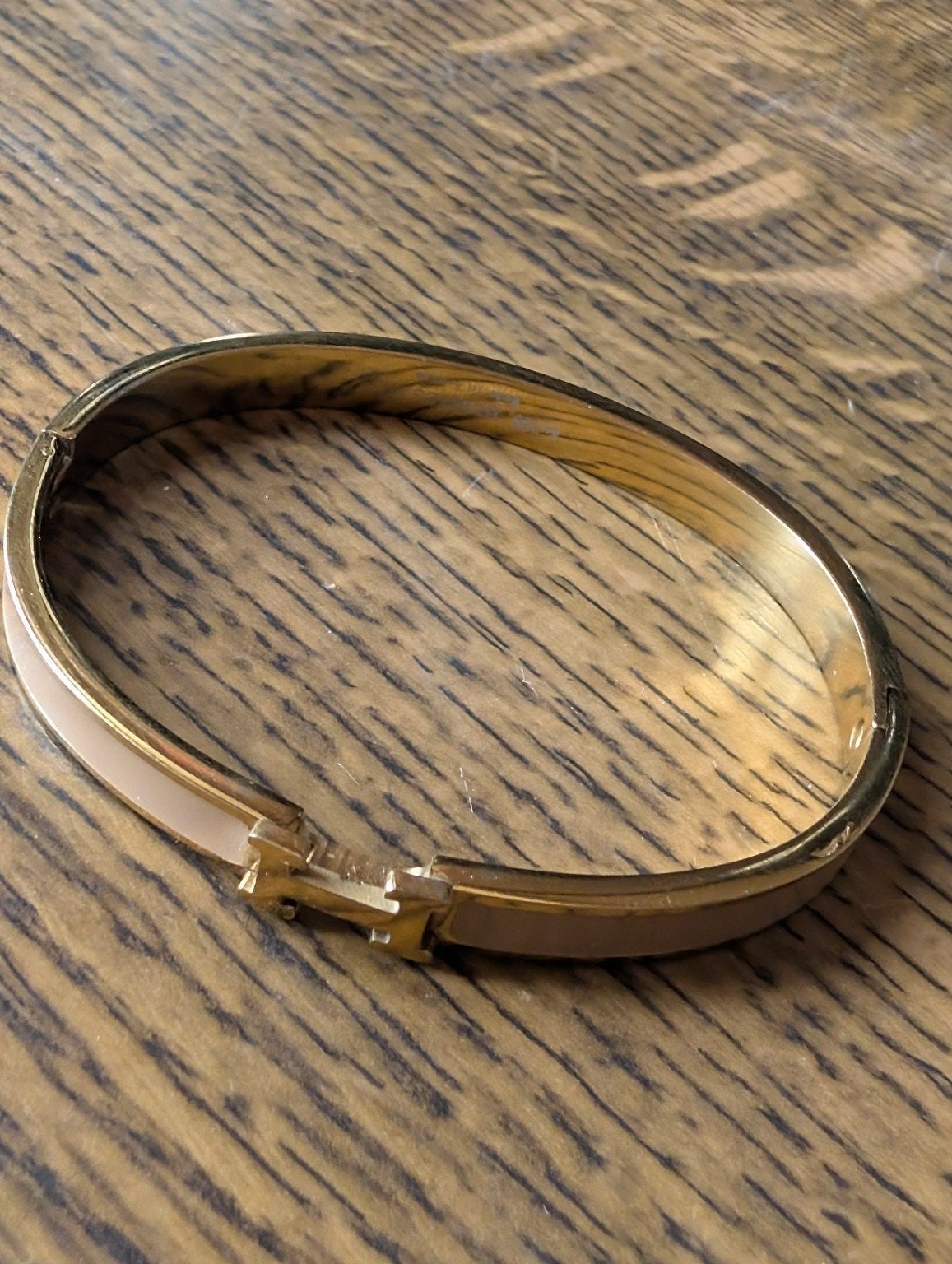 Hermès Au750 Gouden Armband, Sieraden, Tassen en Uiterlijk, Ophalen, Zo goed als nieuw, Goud, Goud