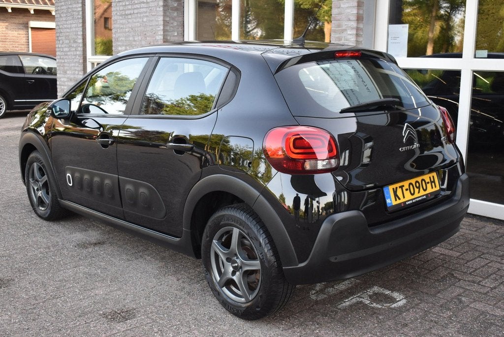 Citroen C3 1.2 PureTech S&S Feel Airco Cruise NLauto Nwe rie, Auto's, 1025 kg, 1199 cc, Zwart, Origineel Nederlands