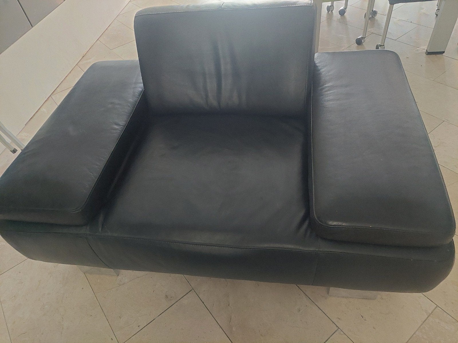 zeer mooie fauteuil van montel, Ophalen, Zo goed als nieuw, Minder dan 150 cm, Modern