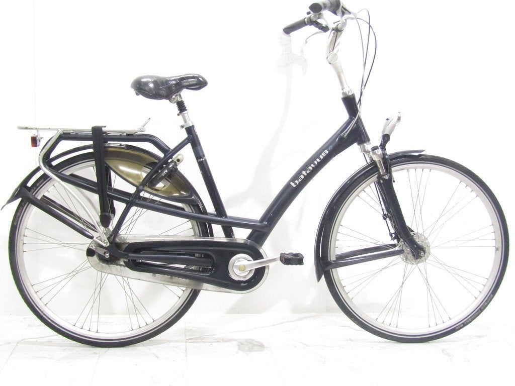 Batavus Mambo zwart dames 53cm 28inch, 53 tot 56 cm, Gebruikt, Batavus, Versnellingen