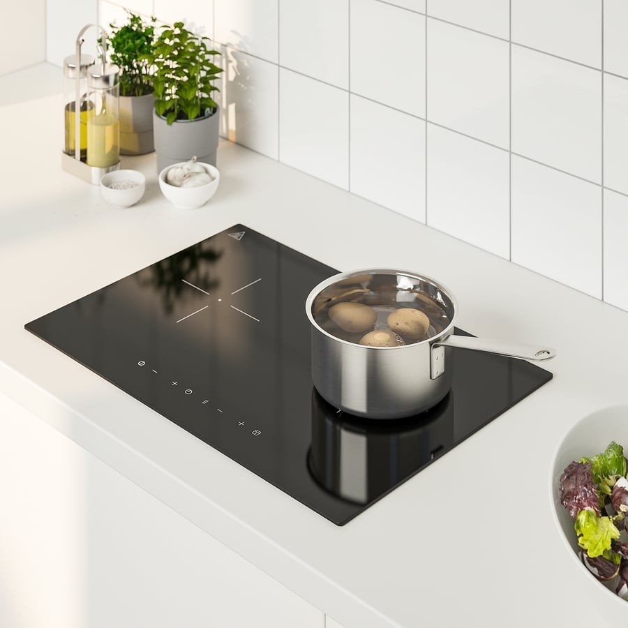 IKEA LAGAN Inductiekookplaat - Nieuw in doos, Ophalen, Nieuw, 4 kookzones, Inbouw