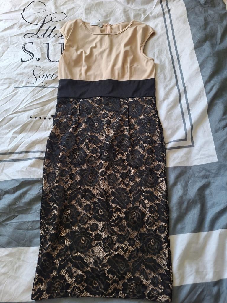 Elegante jurk maat 38, perfect voor bruiloften, Ophalen of Verzenden