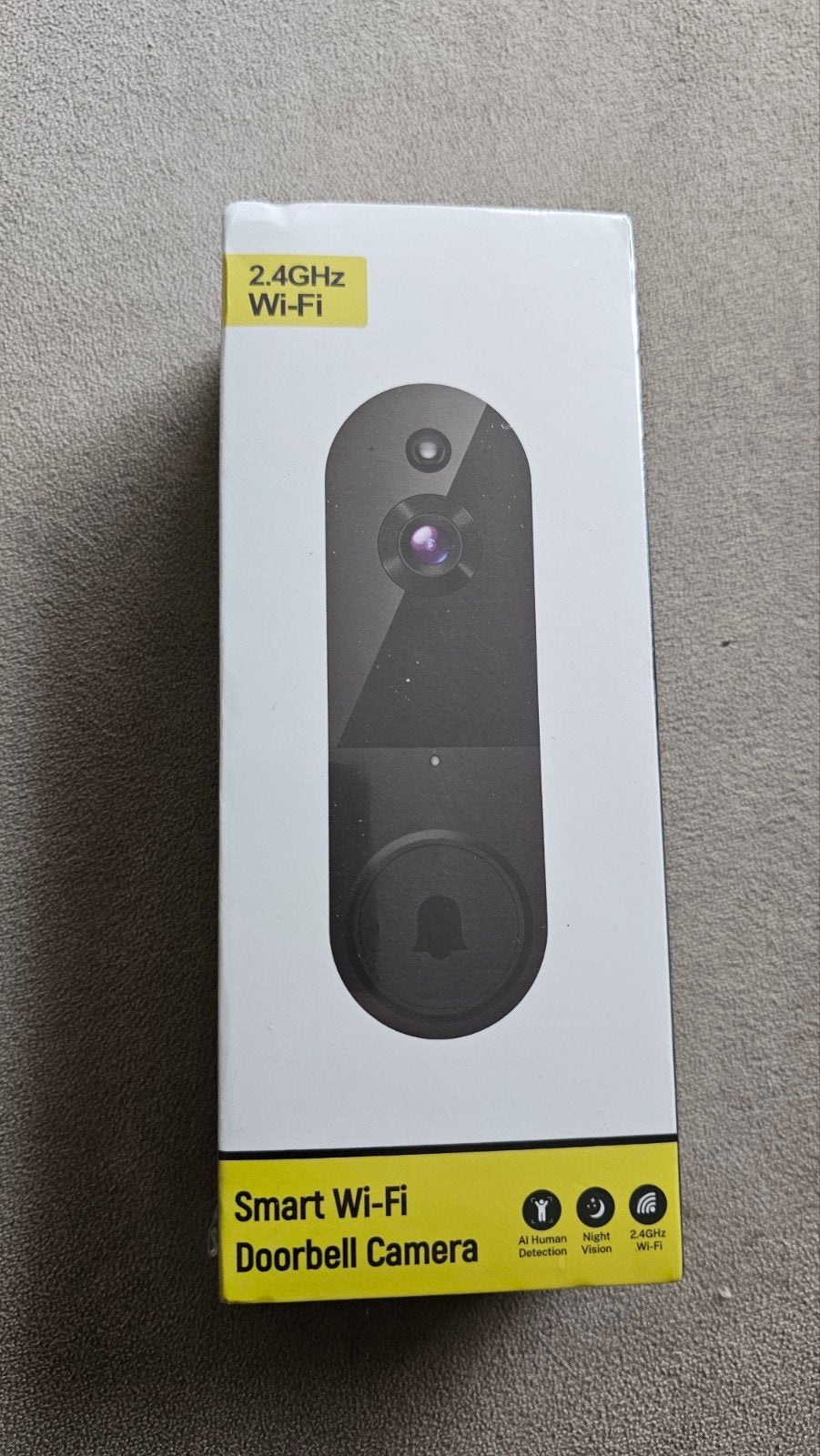Smart WiFi Videodeurbel met Camera - Nieuw in doos, Ophalen of Verzenden, Nieuw