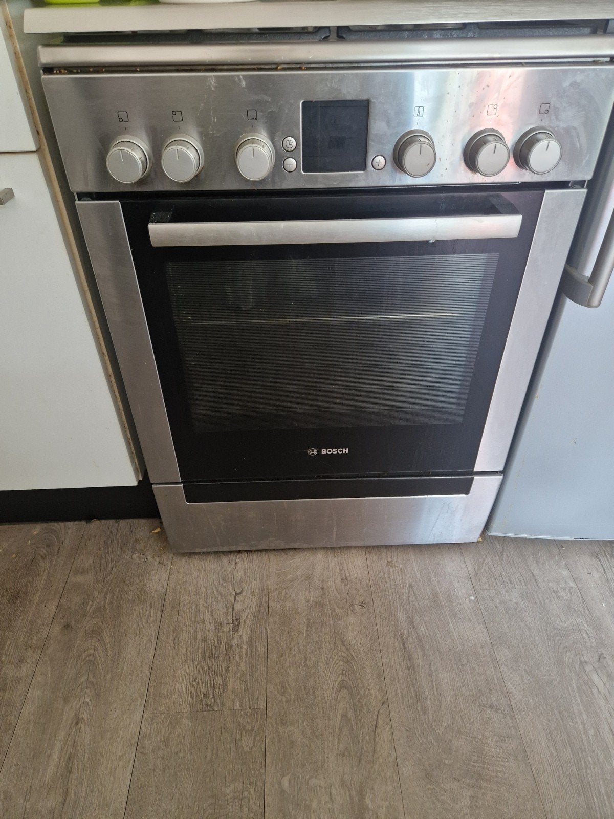 Gasfornuis 4-pits met levenslange gasslang, Ophalen, Gebruikt, 4 kookzones, Gas
