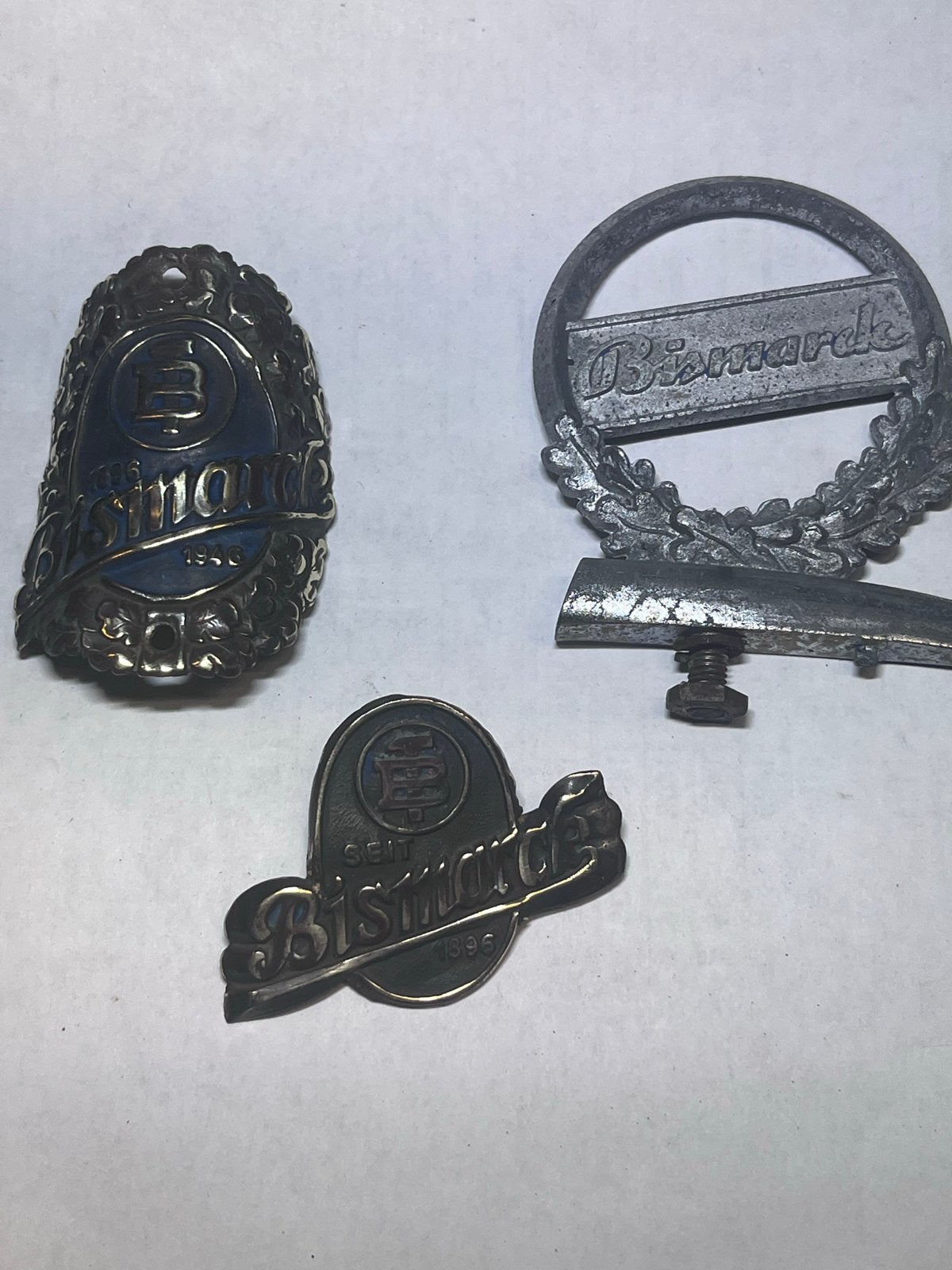 Bismarck Emblemen en Ornamenten - Vintage Collectie, Ophalen of Verzenden, Gebruikt, Overige merken