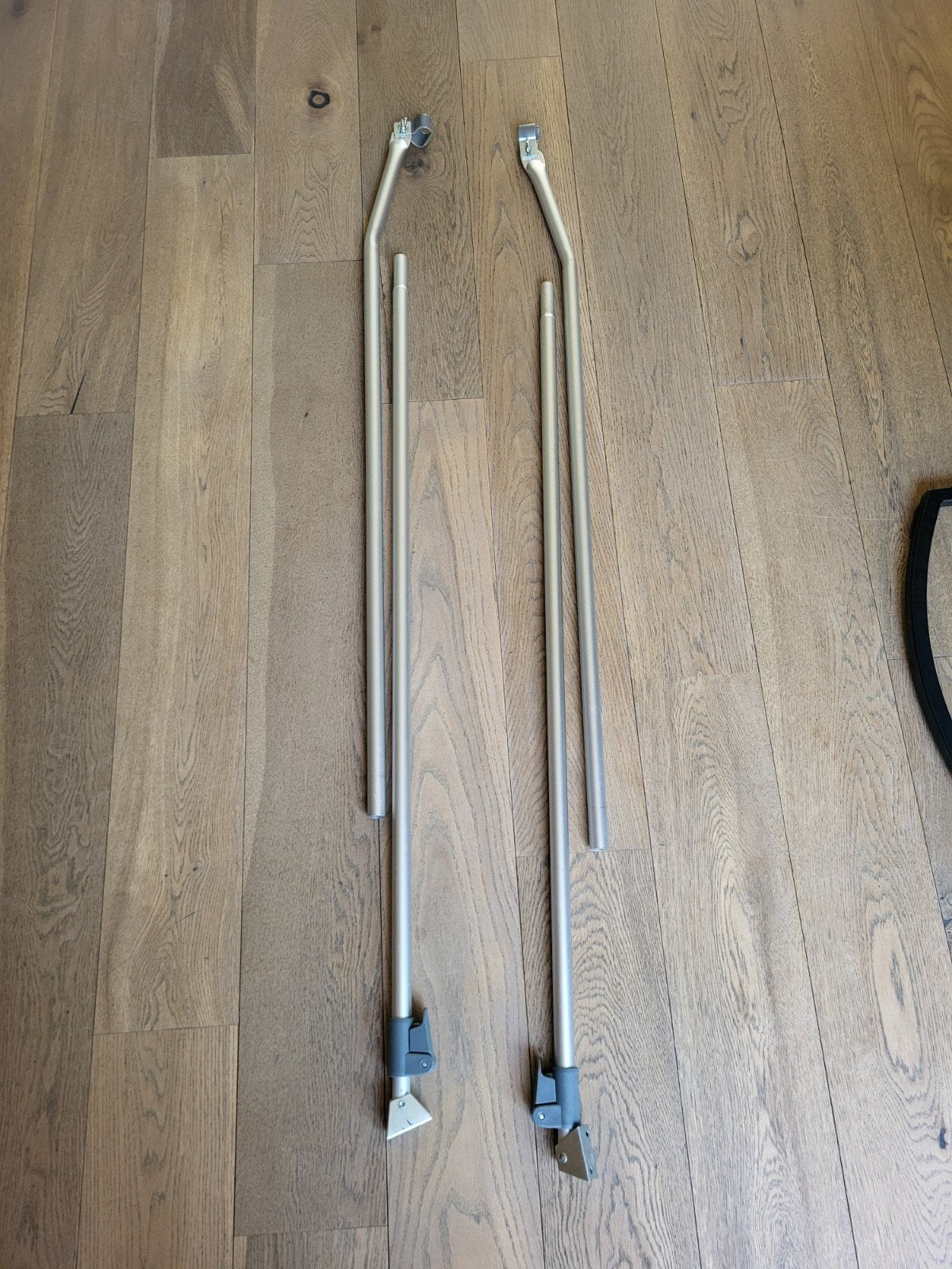 2 nokbogen voortent/luifel, Ophalen