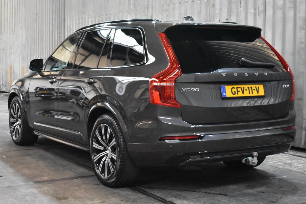Volvo XC90 T8 455PK AWD Ultra Dark | Bowers&Wilkins | Luchtv, Gebruikt, 4 cilinders, Bedrijf, Hybride Elektrisch/Benzine