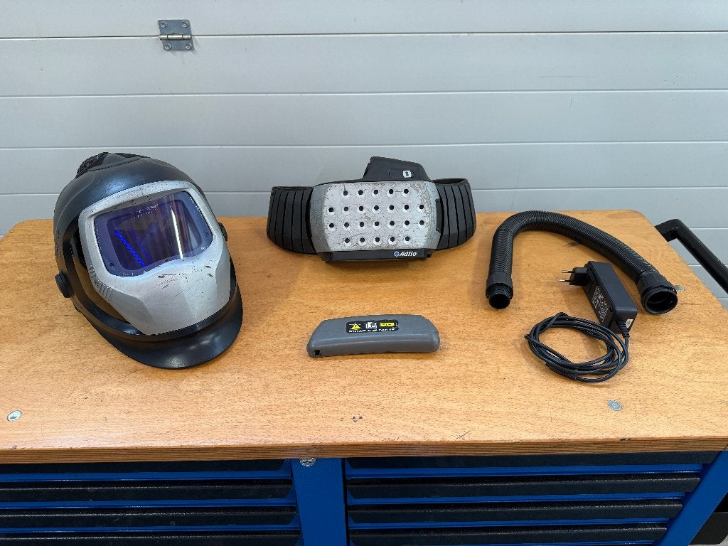 Laskap 3M Speedglas 9100XXi met Adflo versluchtsysteem, Lasfilter, Ophalen of Verzenden, Gebruikt