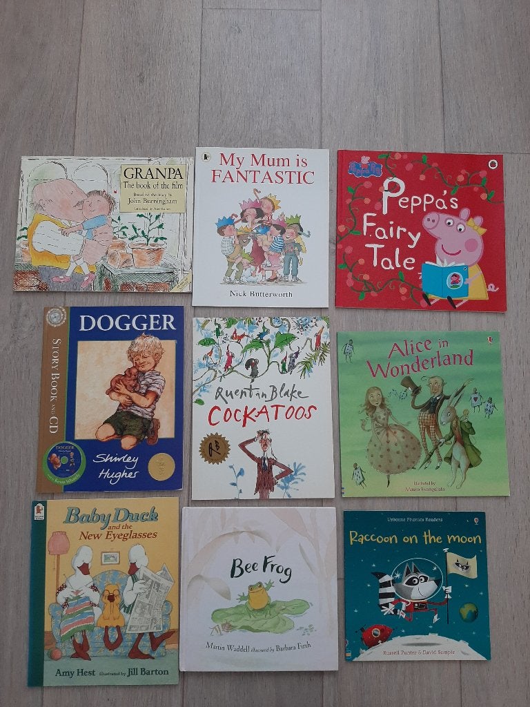 Engelse prentenboeken o.a. Granpa John Burningham Dogger, Boeken, Ophalen, Gelezen