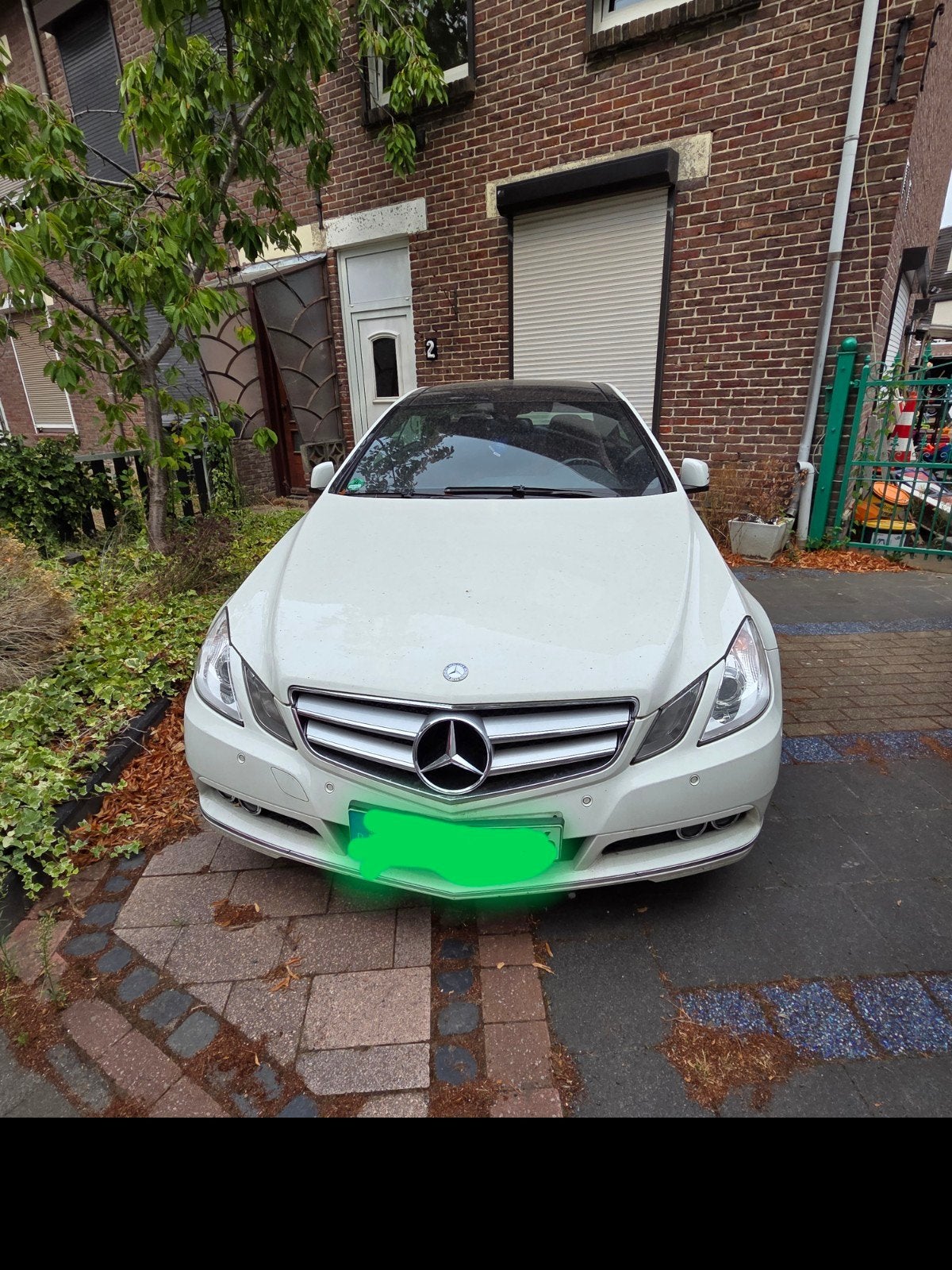 mercedes benz 207 coupe, Auto's, Automaat, Wit, Leder, Coupé