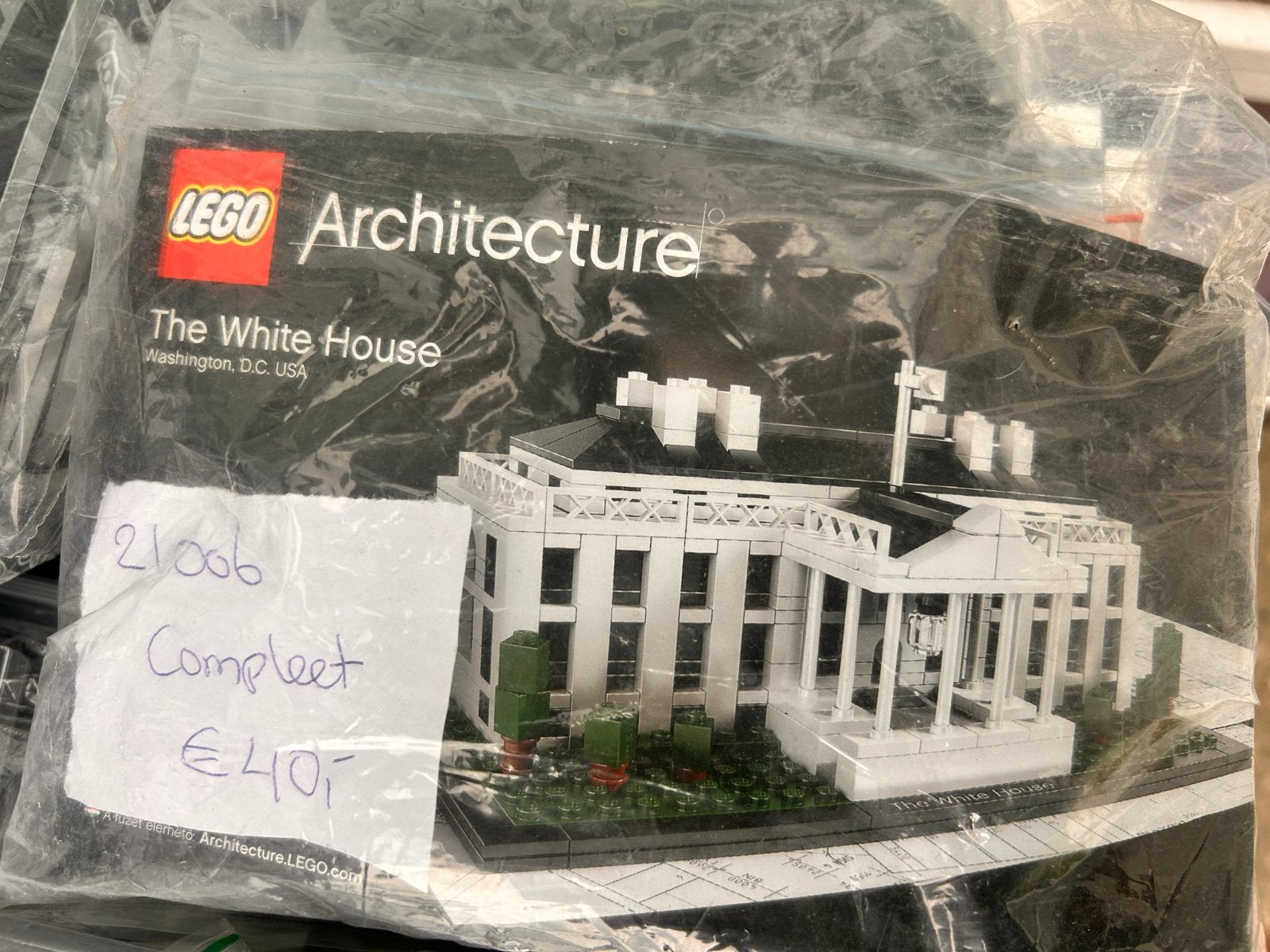 Lego Architecture 21006 The White House, Gebruikt, Lego, Architecture, Ophalen of Verzenden