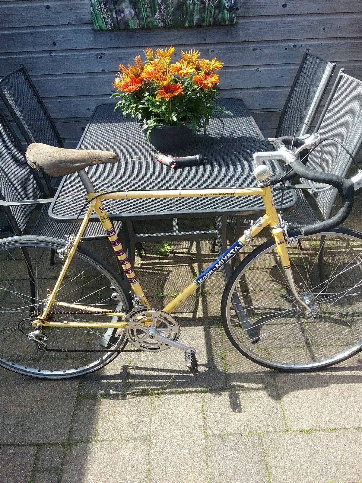 Koga myata gent racer bj 1976 60 cm, Ophalen, Aluminium, Zo goed als nieuw, 57 tot 61 cm