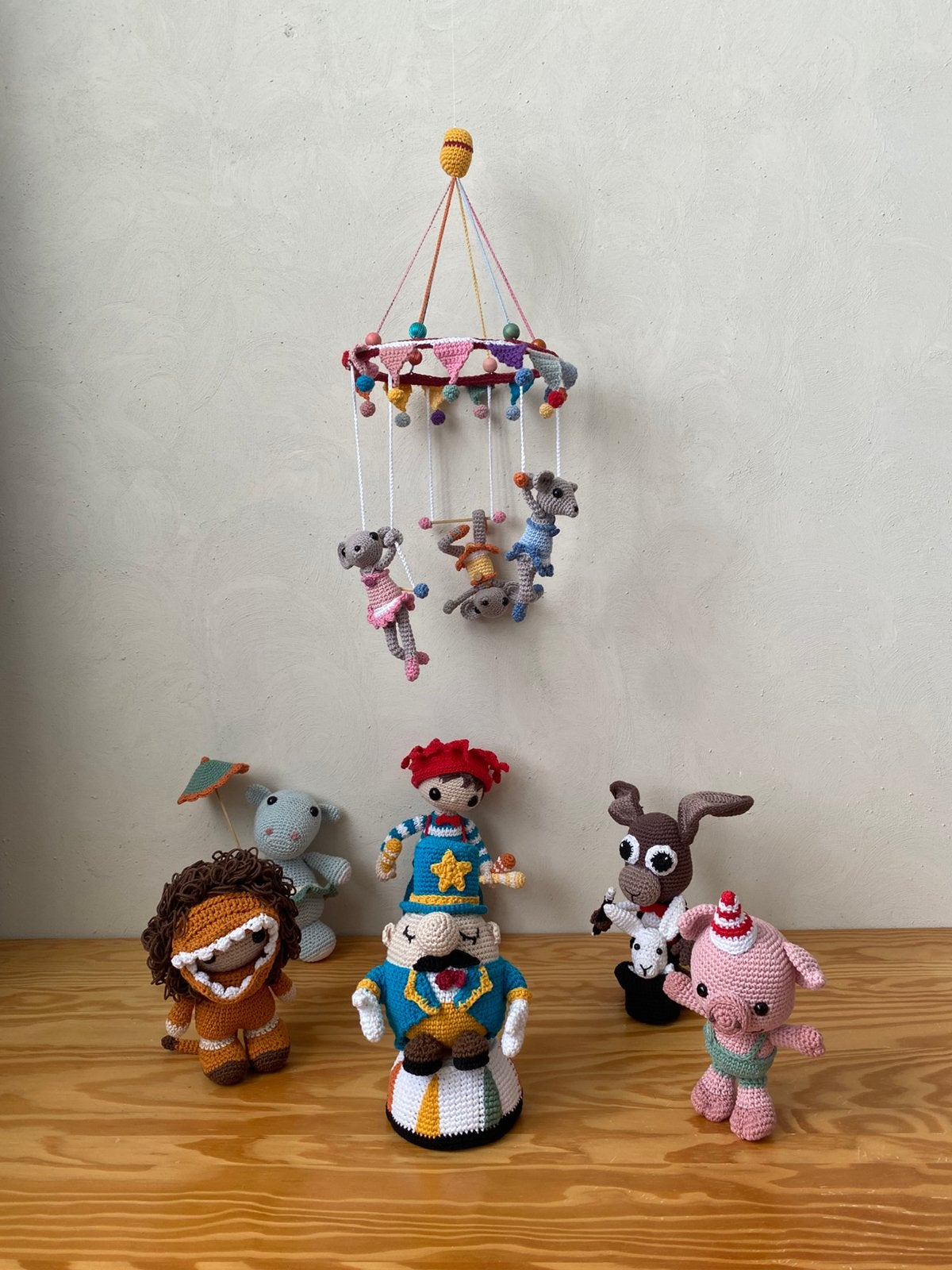 Circus. Gehaakt., Verzamelen, Ophalen of Verzenden, Nieuw