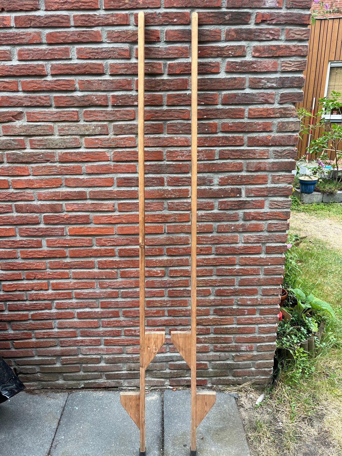 Houten stelten - Klassiek speelgoed voor buiten, Kinderen en Baby's, Ophalen, Gebruikt