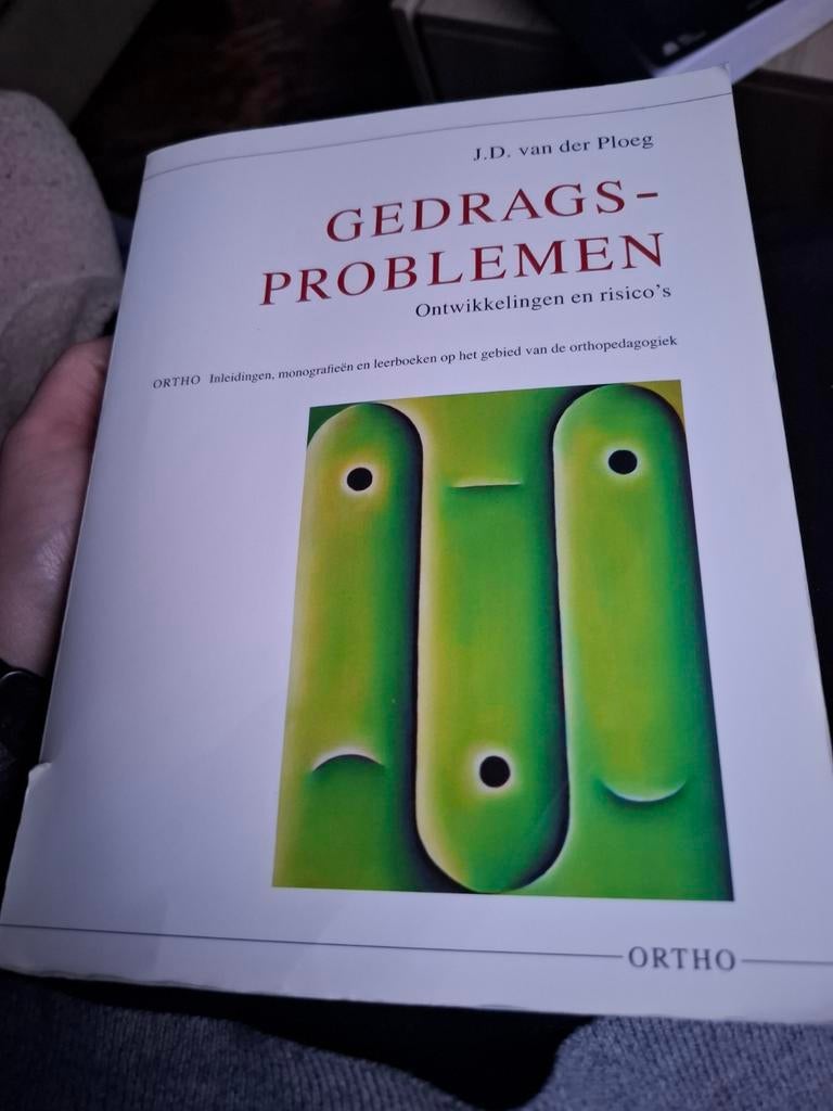 J.D. van der Ploeg - Gedragsproblemen, J.D. van der Ploeg, Sociale wetenschap, Ophalen of Verzenden, Zo goed als nieuw