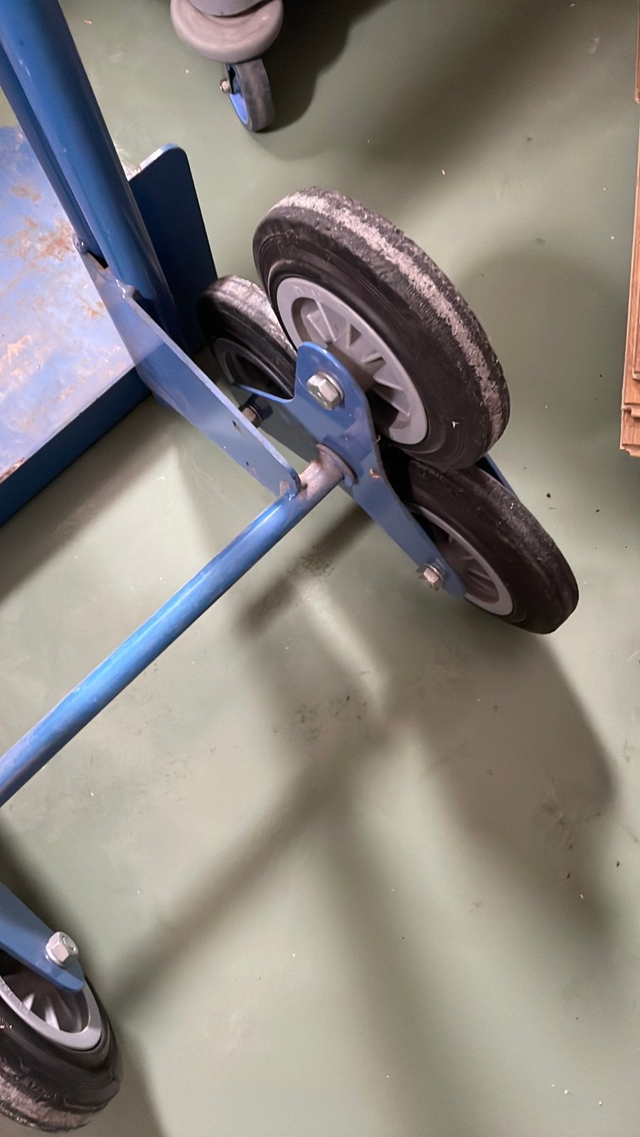 Steekwagen traploper, Ophalen, Gebruikt