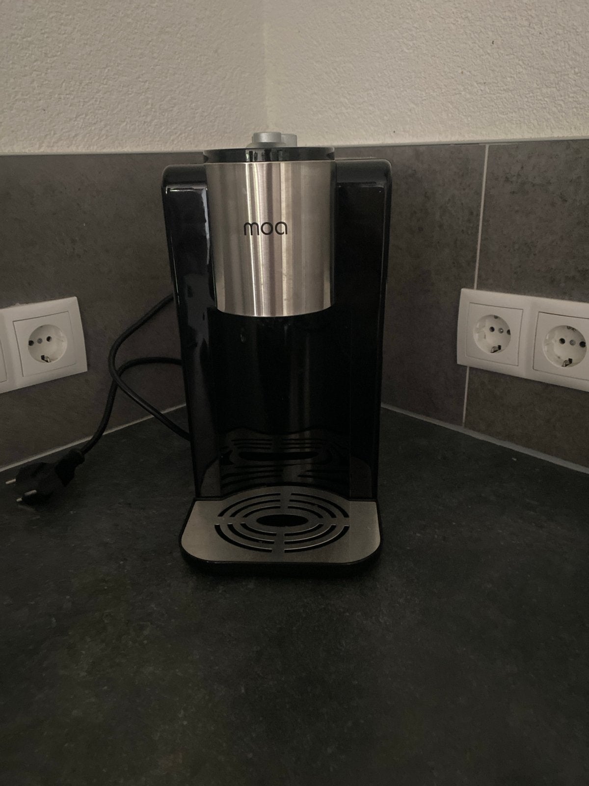Moa Instant Hot Water Dispenser - Zwart/RVS, Ophalen, Afneembaar waterreservoir, Overige modellen, Overige typen
