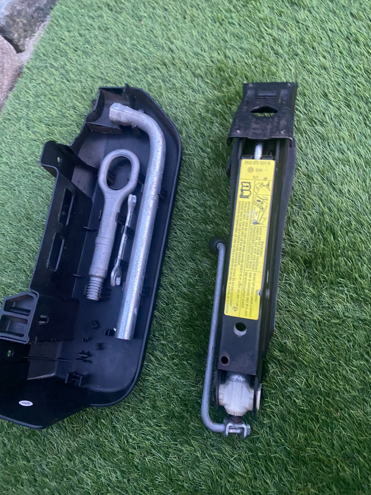 Auto krikset Vw Caddy Sleepoog  75 euro, Ophalen of Verzenden, Zo goed als nieuw, Manueel, Schaarkrik