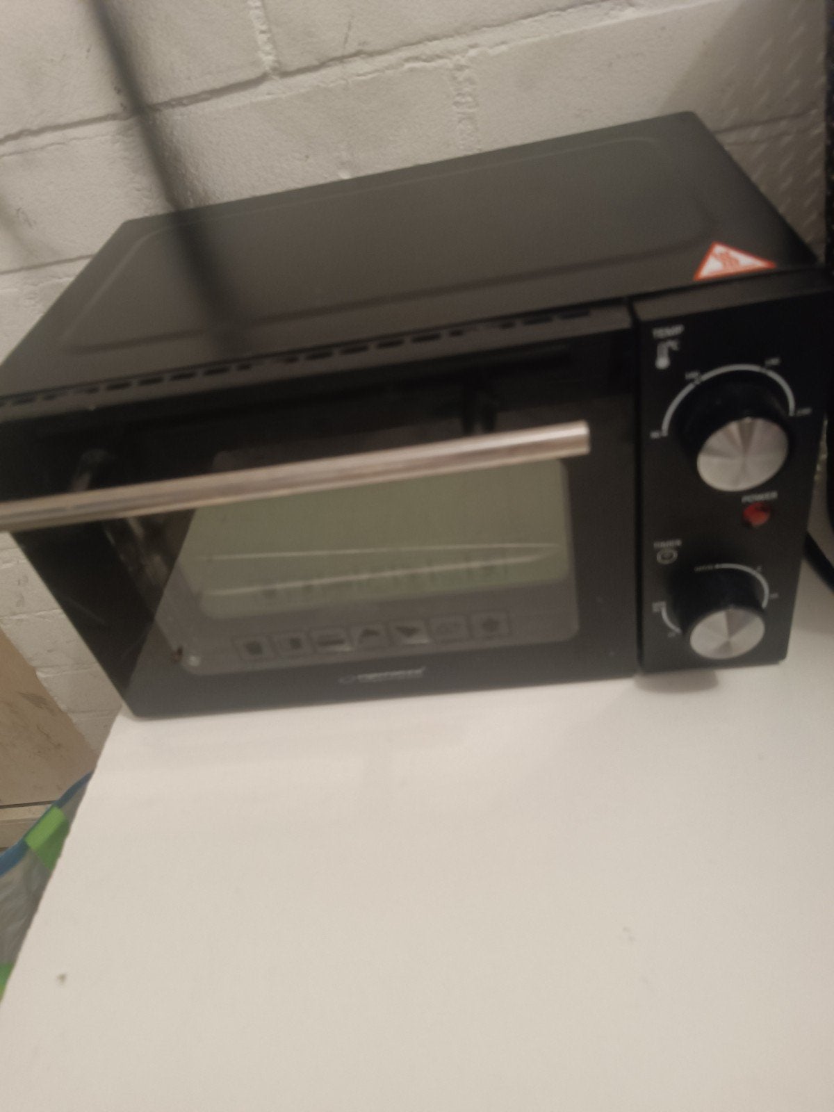 Sparenza Mini-oven met bakplaat en grill (1x gebruikt), Witgoed en Apparatuur, Ophalen of Verzenden, Zo goed als nieuw, Minder dan 45 cm