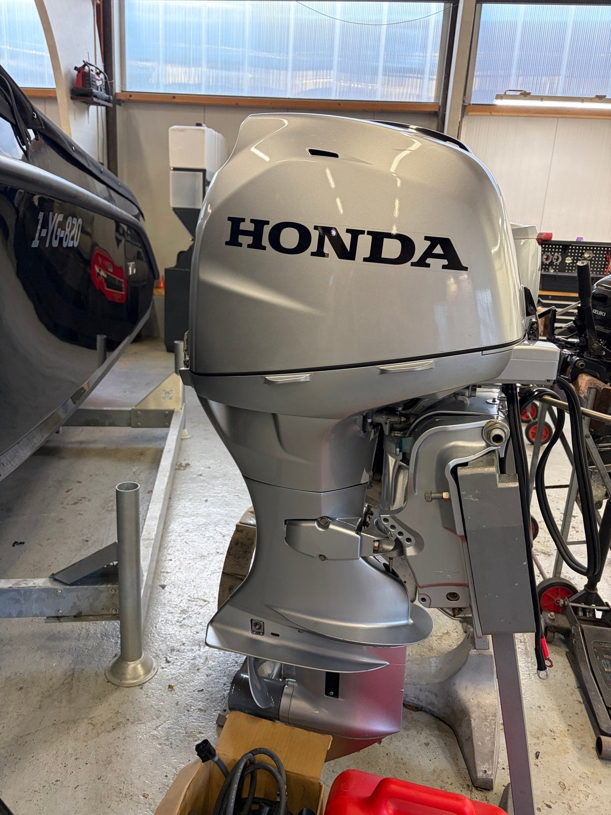 Honda 40 pk buitenboordmotor in nette staat, Watersport en Boten, Ophalen, Gebruikt, Met afstandsbediening, 30 pk of meer