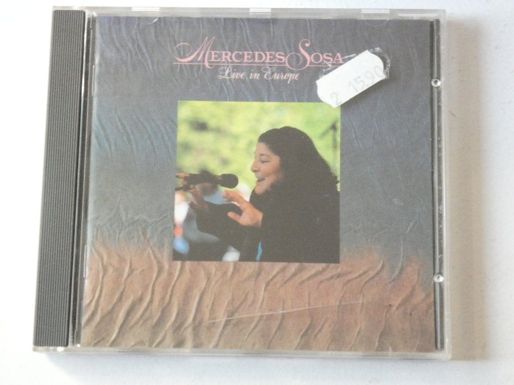 Mercedes Sosa – Live In Europe, Verzenden, Gebruikt